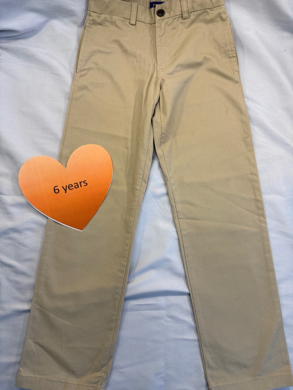 POLO - Ralph Lauren - Straight Fit Flex Abrasion Twill Pant. Size 6